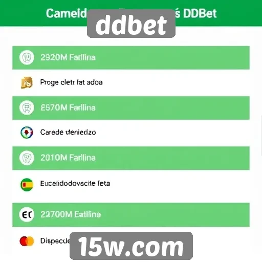 Métodos de pagamento aceitos no ddbet